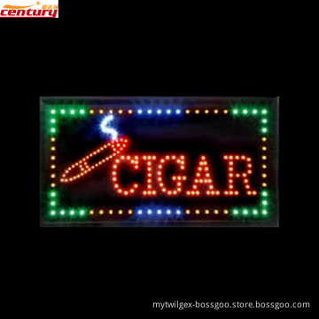 wholesale china factory price cigars animated led sign
